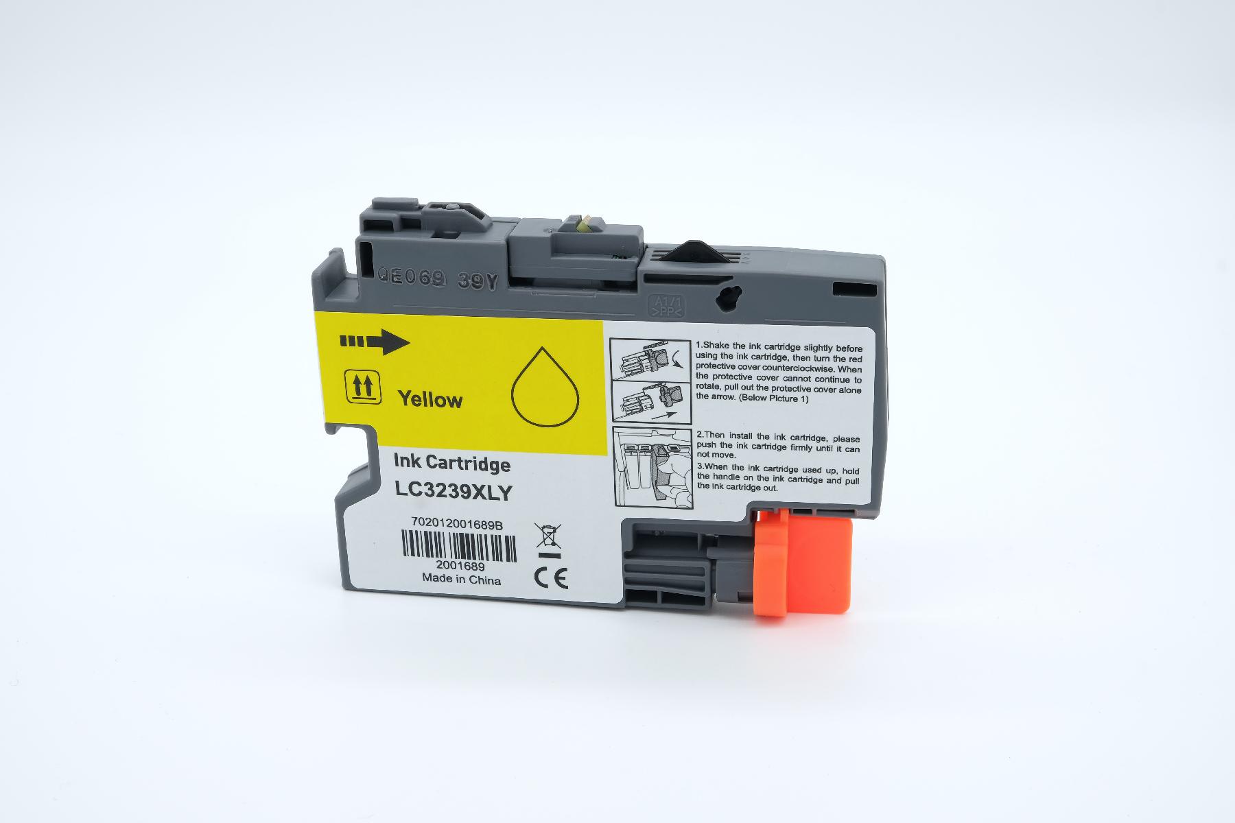 LC3239XLY alternativ Tinte gelb für Brother / LC3239XLY / 52ml