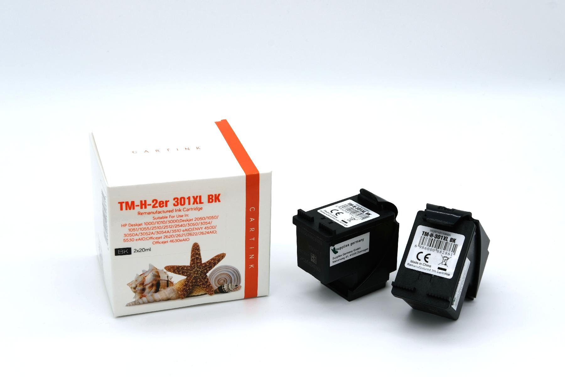 301BKXL Doppelpack Refill Tinte black HP / D8J45AE / 2x20ml 301BKXL Doppelpack Refill Tinte black HP / D8J45AE / 2x20ml