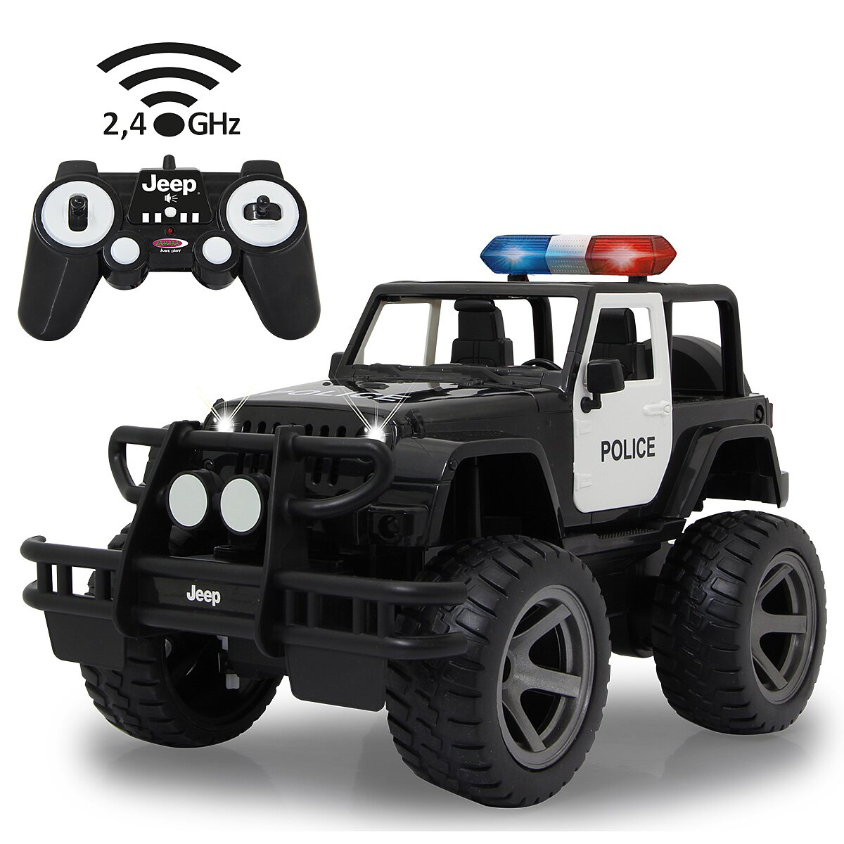 Jeep Wrangler Police 1:14 2,4GHz Jeep Wrangler Police 1:14 2,4GHz