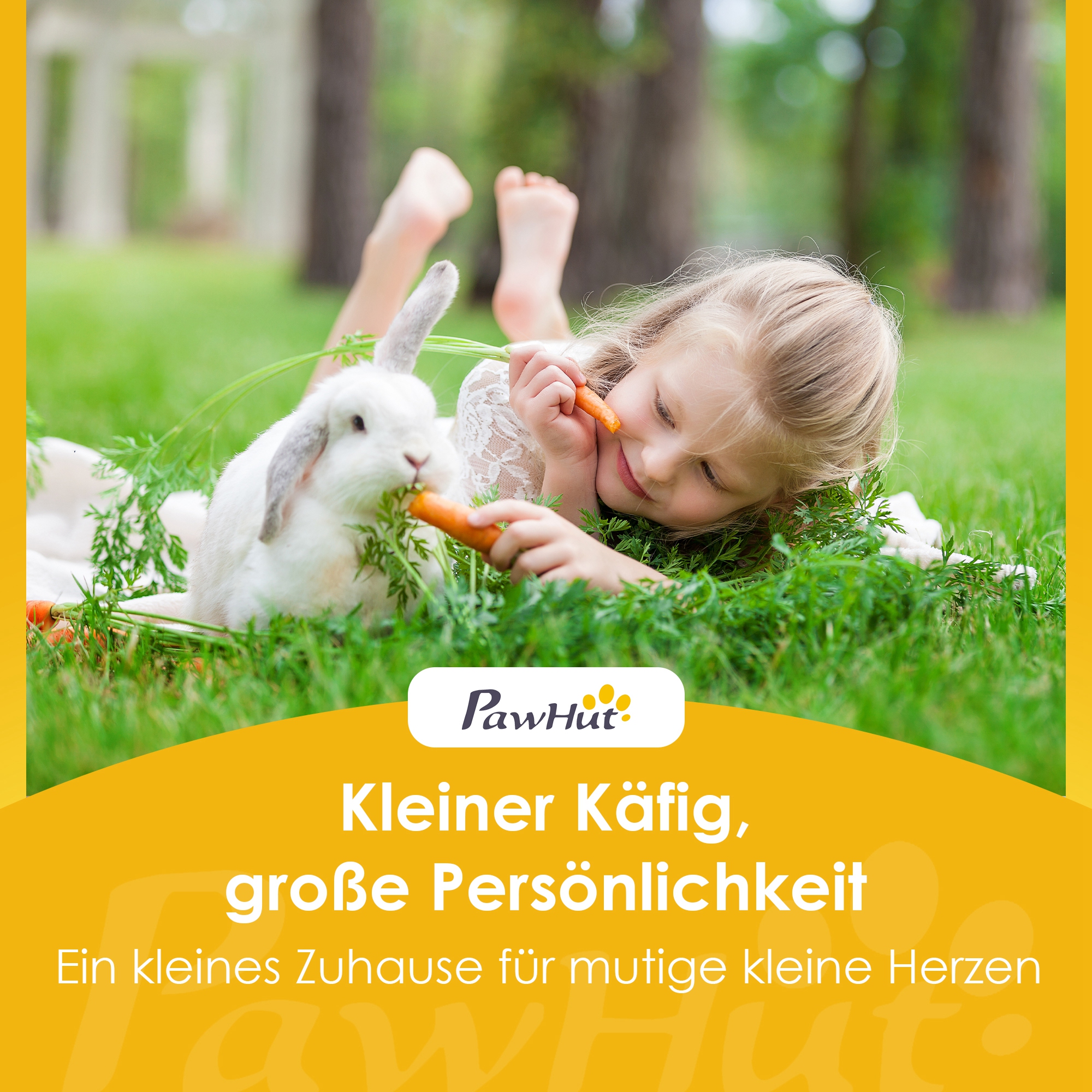 Hasenstall 2 Etagen Kaninchenstall aus Holz mit wetterfest aufklappbar Dach, Freilaufgehege, Rampe, 98x95x102,5 cm Grau