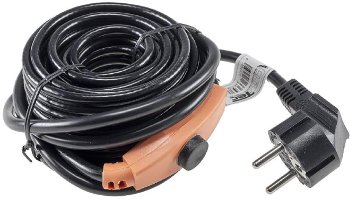 Heizkabel mit Temperaturfühler, 4m - 64Watt, Frostschutz für Wasserleitungen Heizkabel mit Temperaturfühler, 4m - 64Watt, Frostschutz für Wasserleitungen