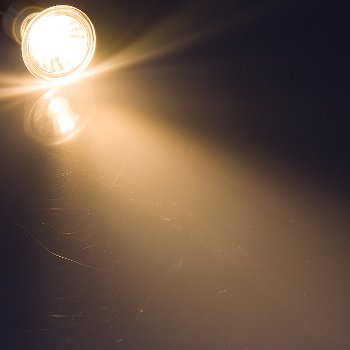 LED Strahler GU10 "H35 COB", 3000k, 265lm, 230V/3W, warmweiß