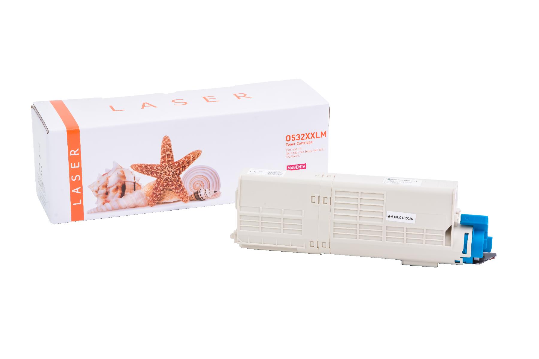 C532XXLM alternativ Toner magenta Oki / 46490606 / 6.000 Seiten C532XXLM alternativ Toner magenta Oki / 46490606 / 6.000 Seiten