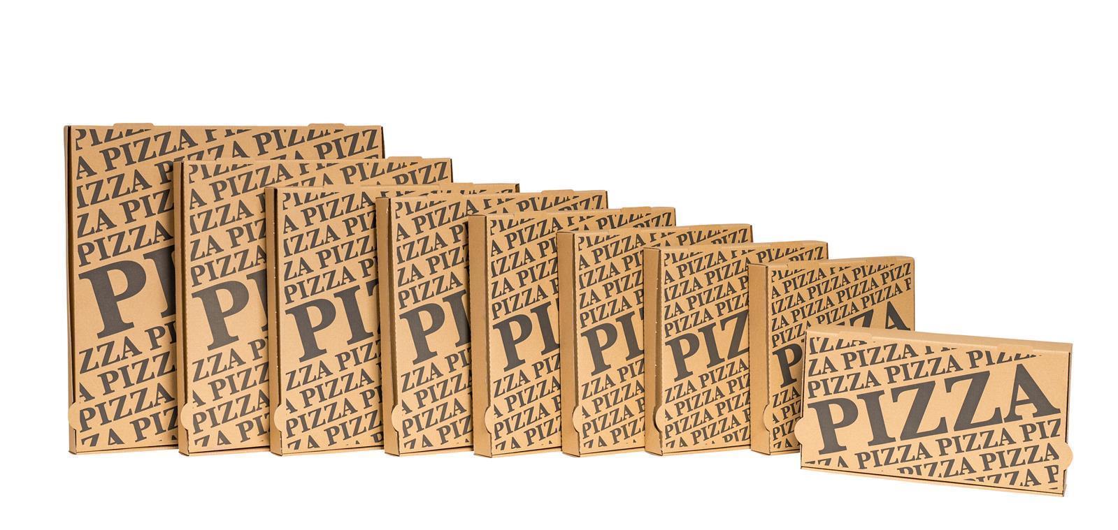 Pizzakarton, 240x240x40mm, VPE100