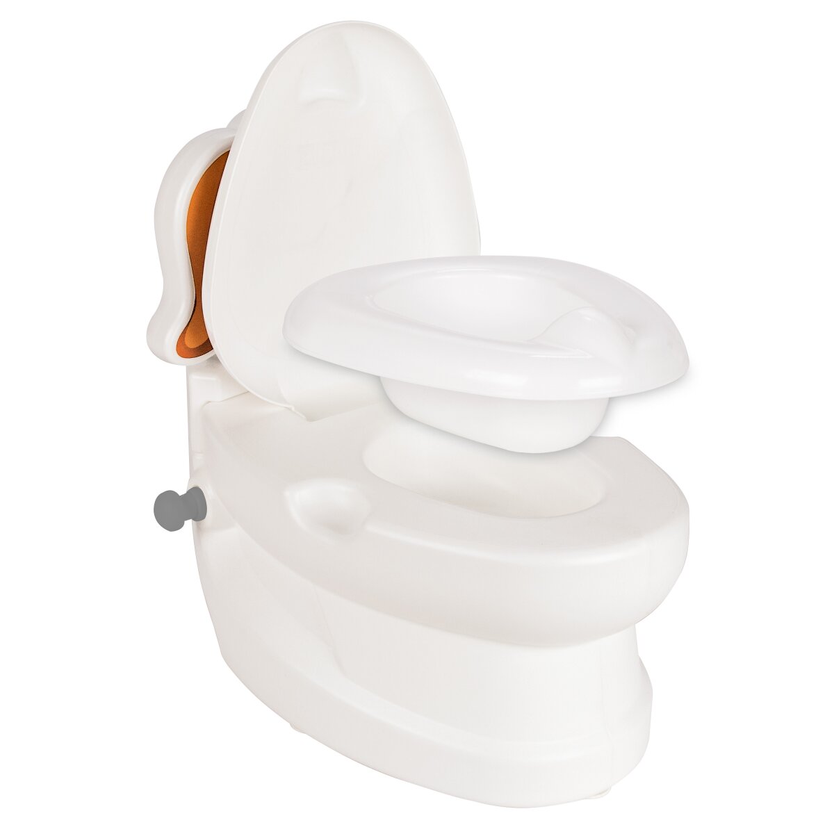 Meine kleine Toilette Hund mit Spülsound und Toilettenpapierhalter
