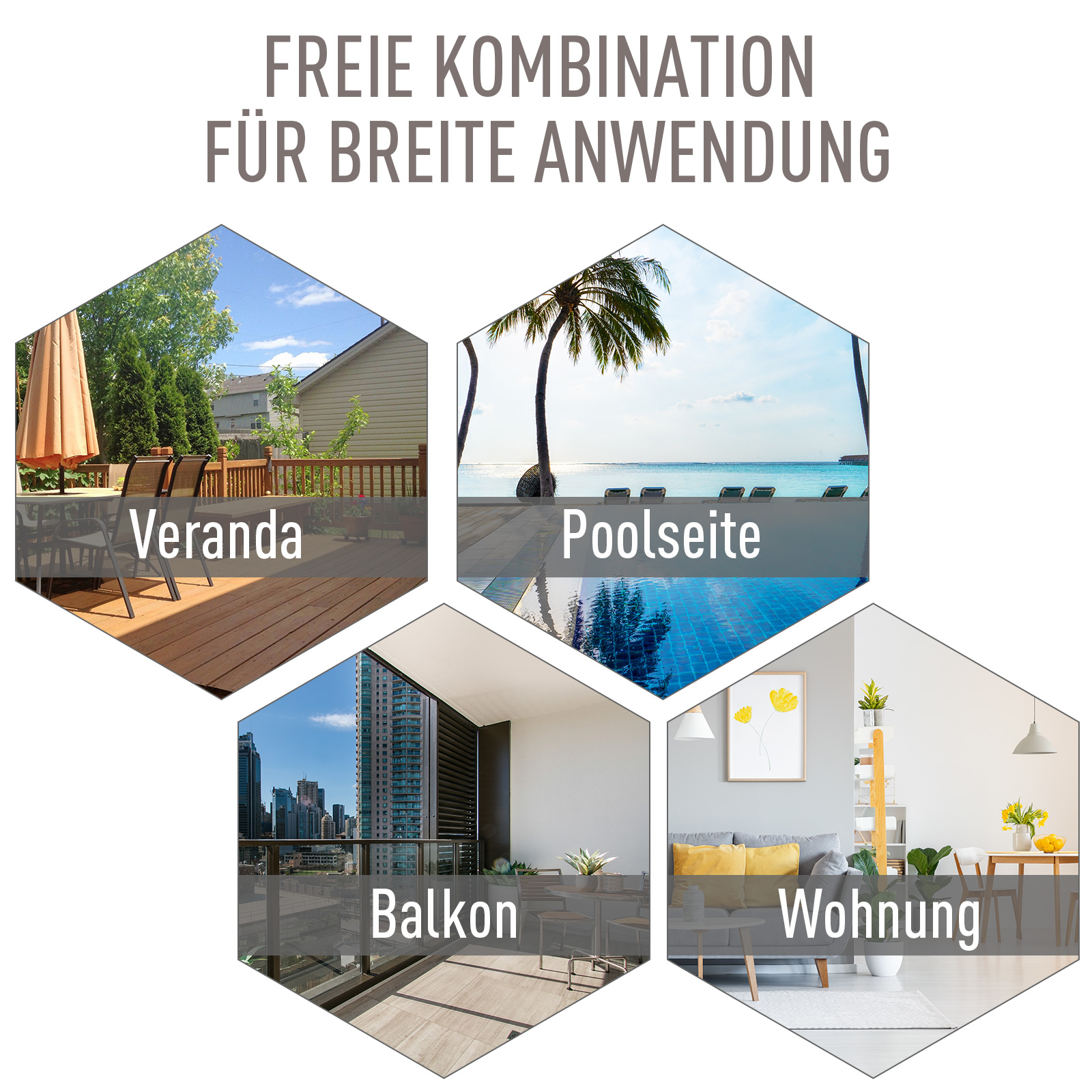 Klappstuhl mit Armlehne 2er Set Campingstuhl Angelstuhl Metall Grau 58 x 64 x 94 cm