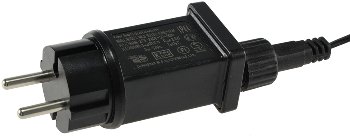 LED Aussen-Lichterkette "CT-ALK600" 60m, warmweiß, Kabel schwarz, IP44, 600 LEDs