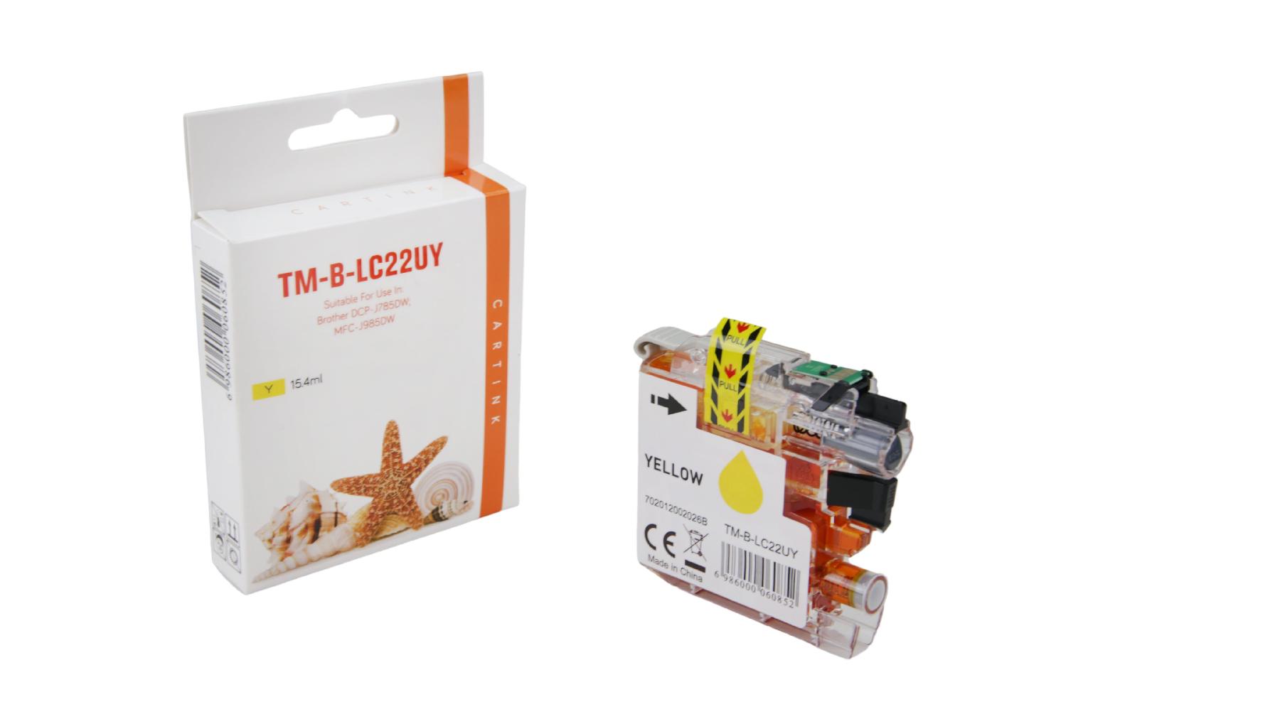 LC22UY alternativ Seestern Tinte yellow für / LC22UY / 15,4ml