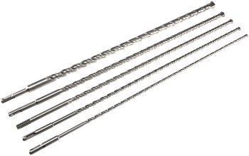 SDS-PLUS Schlagbohrerset, 60cm, 8-10-12-16-20mm Ø