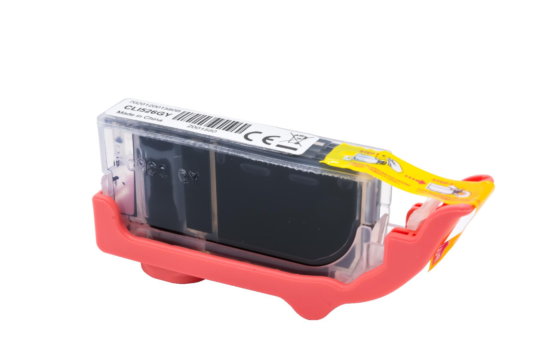 CLI526G alternativ Tinte Grey für Canon / 4544B001 / 10ml / mit Chip