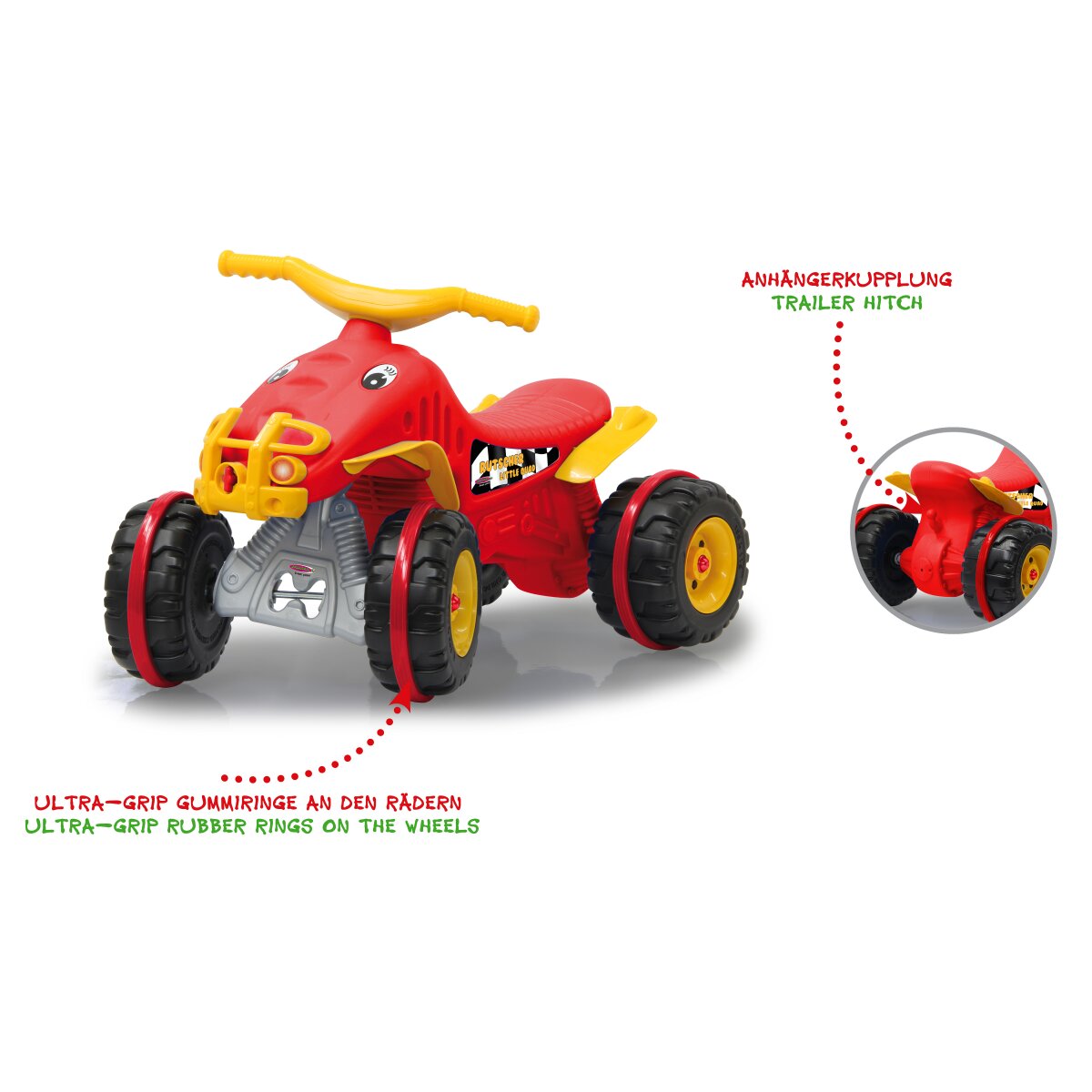 Rutscher Little Quad rot Rutscher Little Quad rot