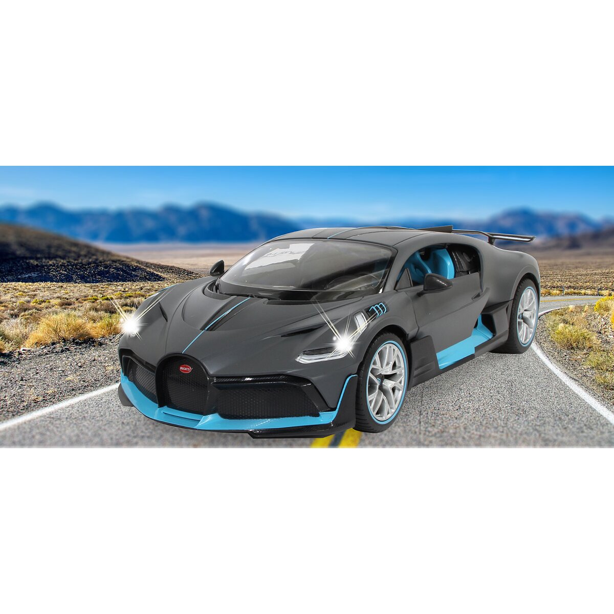 Bugatti Divo 1:14 grau 2,4GHz Tür manuell
