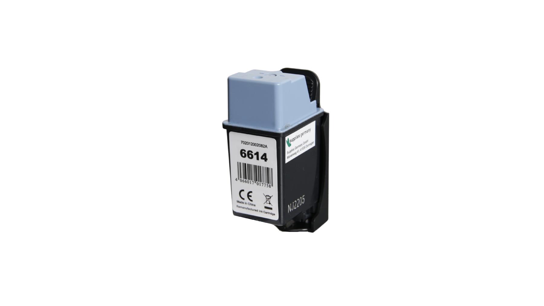 6614 alternativ Tinte black Für HP / C6614D / NR.20 / 40ml