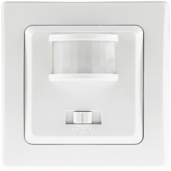 DELPHI Bewegungsmelder 160°, weiß / LED geeignet,  250V~, Unterputz, 3-Draht