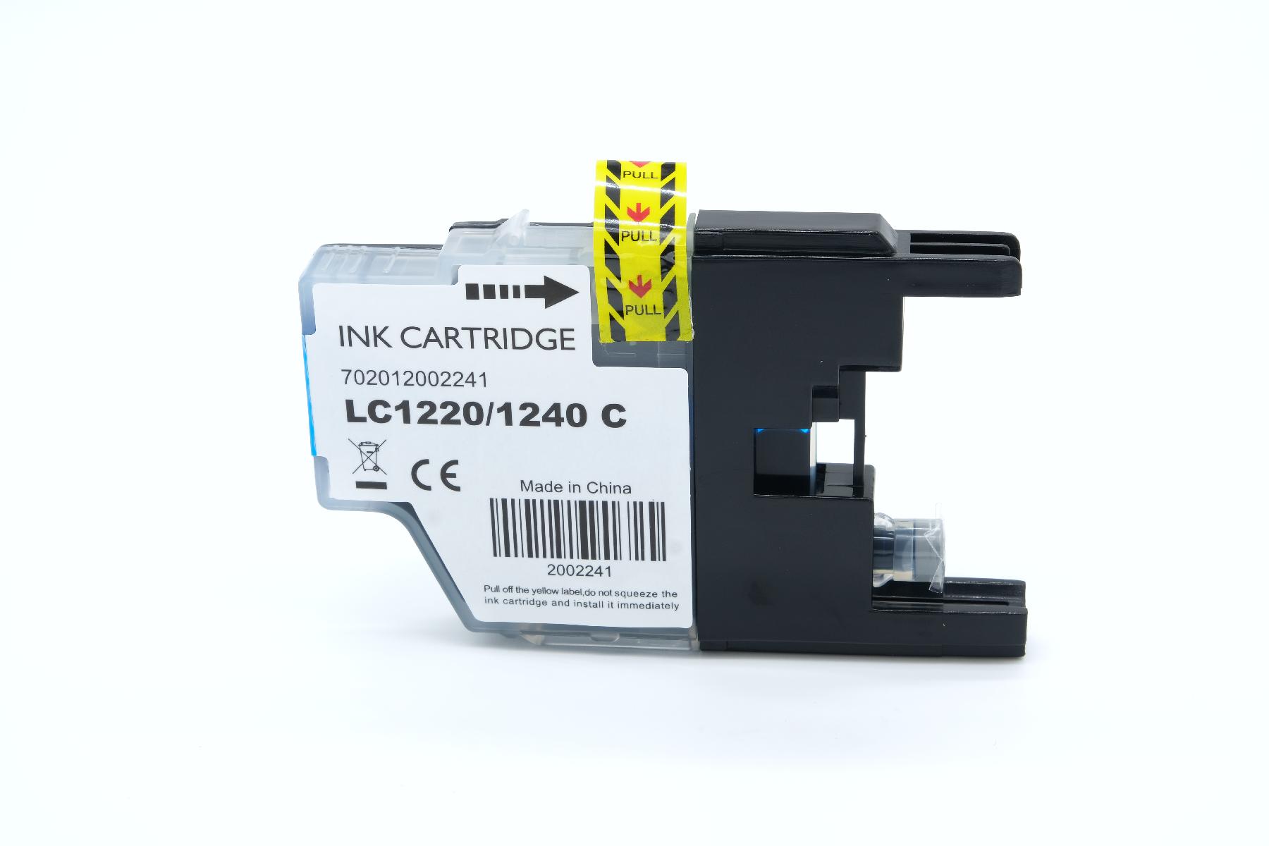 LC1220/1240/1280C alternativ Tinte cyan B / LC1240C / 12ml LC1220/1240/1280C alternativ Tinte cyan B / LC1240C / 12ml