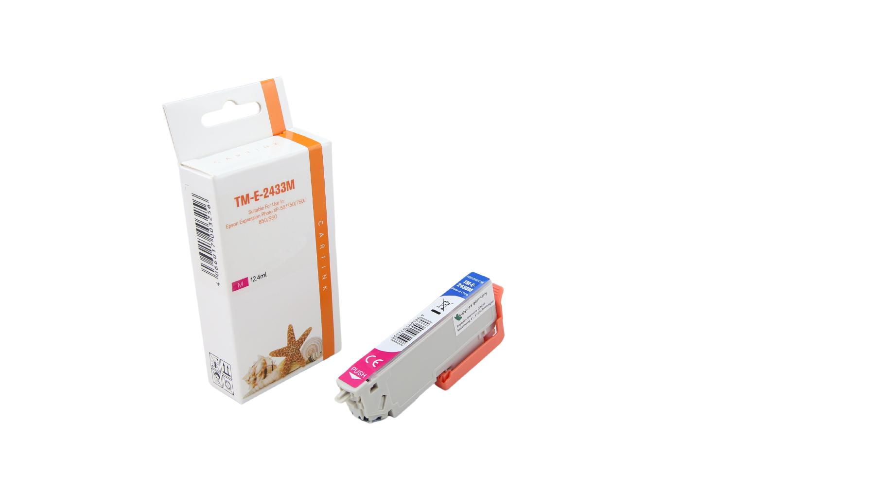 T2433XL alternativ Seestern Tinte Magenta / C13T24334010 / 12,4ml
