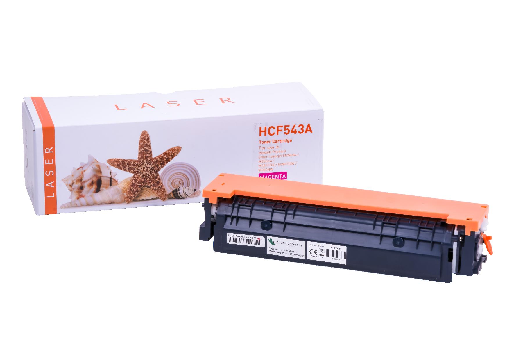 CF543A alternativ Toner magenta HP / CF543A / 1.300 Seiten CF543A alternativ Toner magenta HP / CF543A / 1.300 Seiten