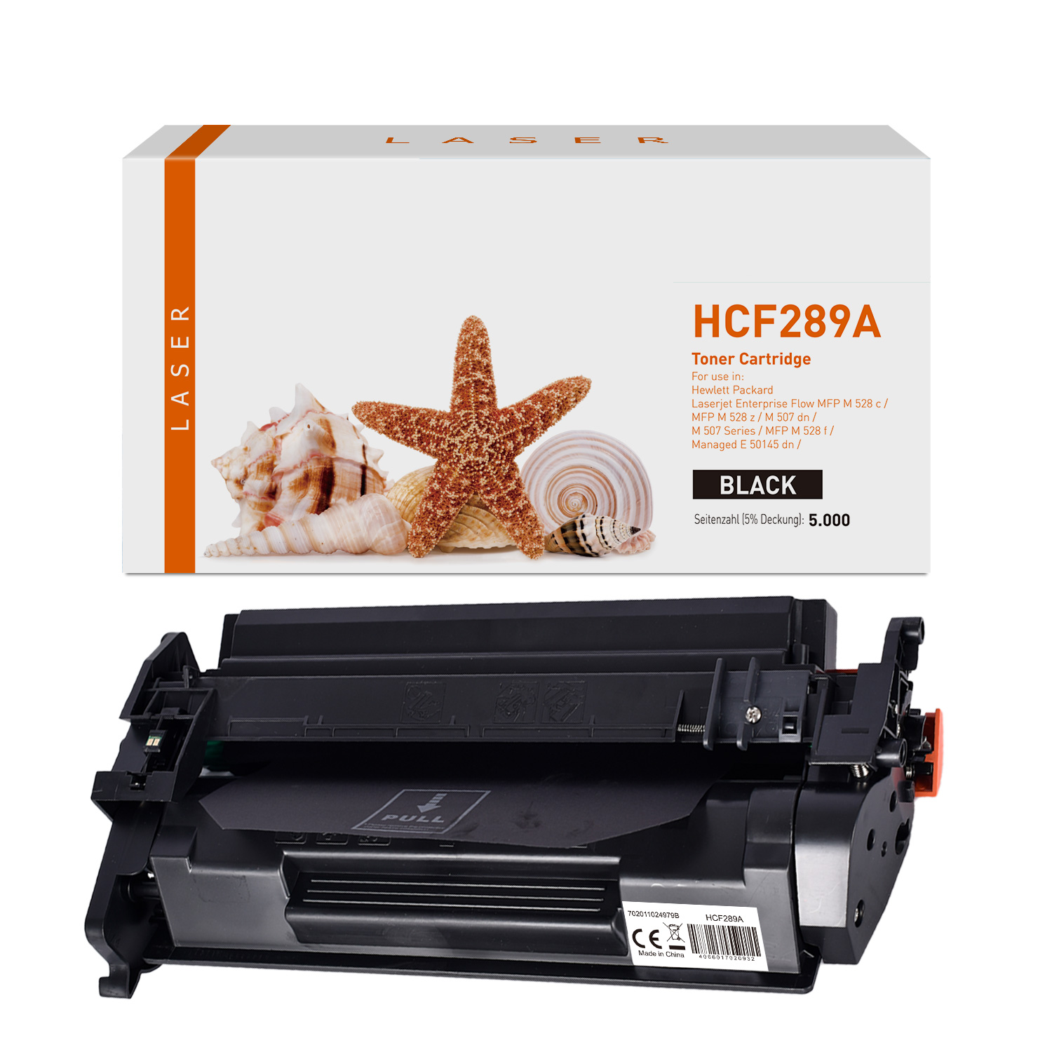 CF289A alternativ Toner black für HP / CF289A / 5.000 Seiten