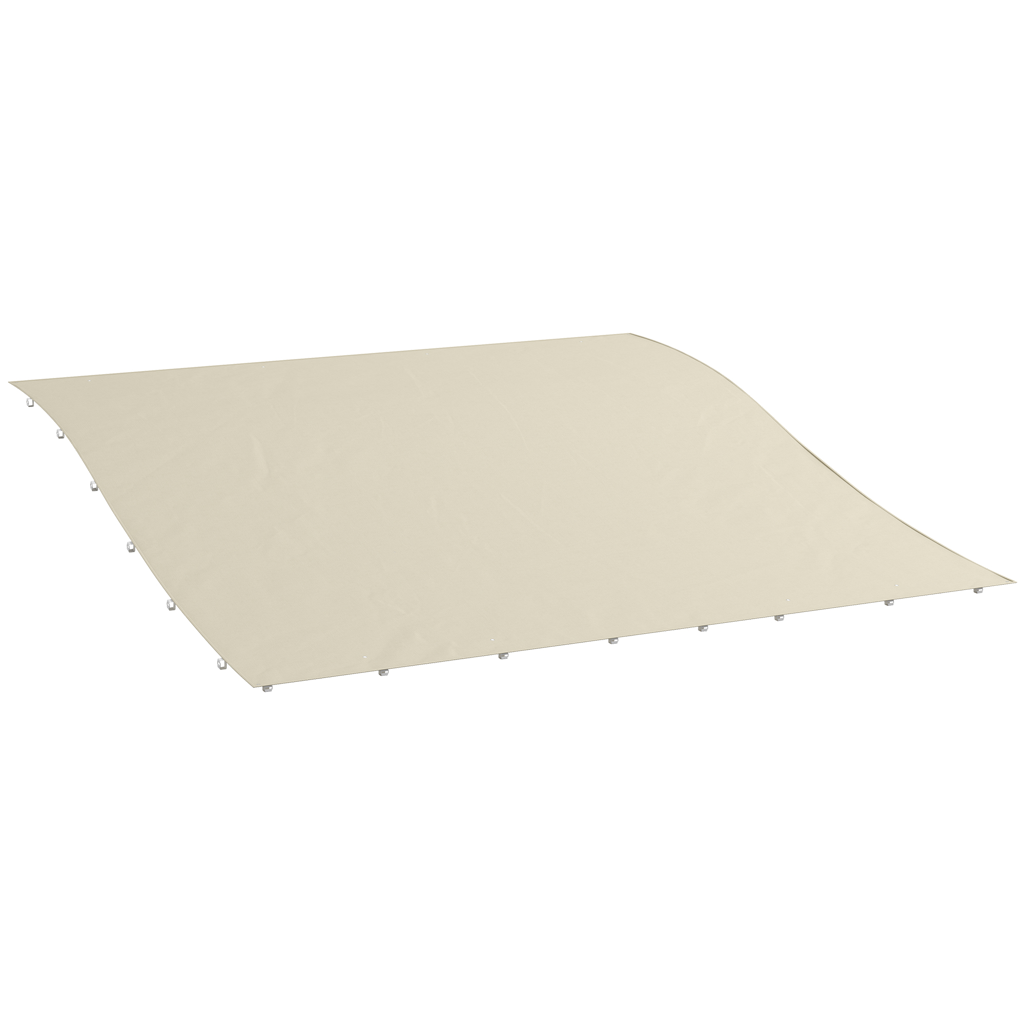 Markisen-Ersatzdach Ersatzdach für Markise, wetterbeständig, 297 cm x 243 cm, Beige
