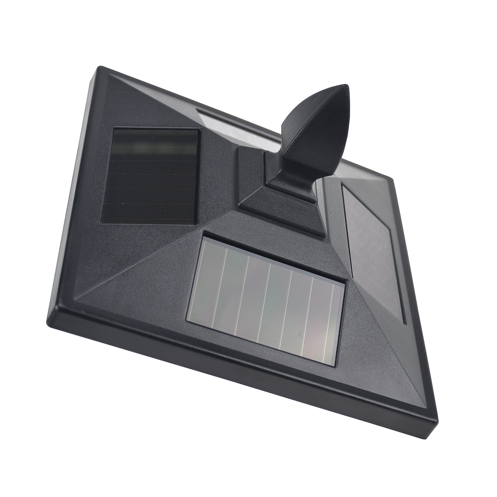 LED Solar Gartenlaterne, Stehleuchte aus Edelstahl Gartenlampe 160 cm hoch Windlicht Außenleuchte IP44, Solarlampe mit Lichtsensor 30 Lumen Erdspieß, Gartenlampe für Garten Balkon Schwarz