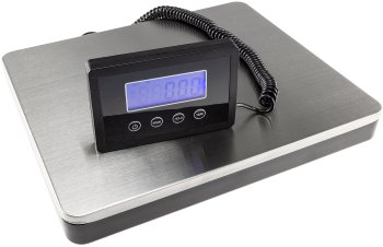 Paketwaage / Versandwaage "CT PW-50", 0,1-50kg, ±10g, 30x25cm Edelstahl-Platte