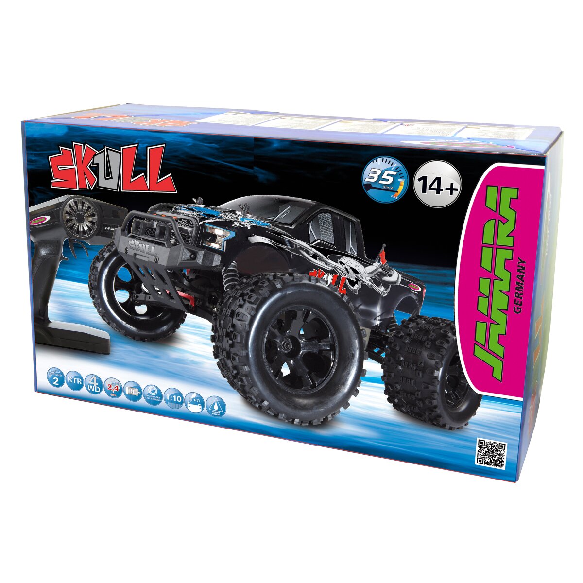Skull Monstertruck 4WD 1:10 NiMh 2,4GHz