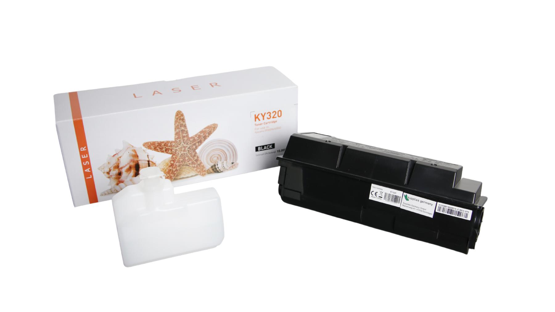 TK320 alternativ Toner black Kyocera / TK320 / 15.000 Seiten TK320 alternativ Toner black Kyocera / TK320 / 15.000 Seiten