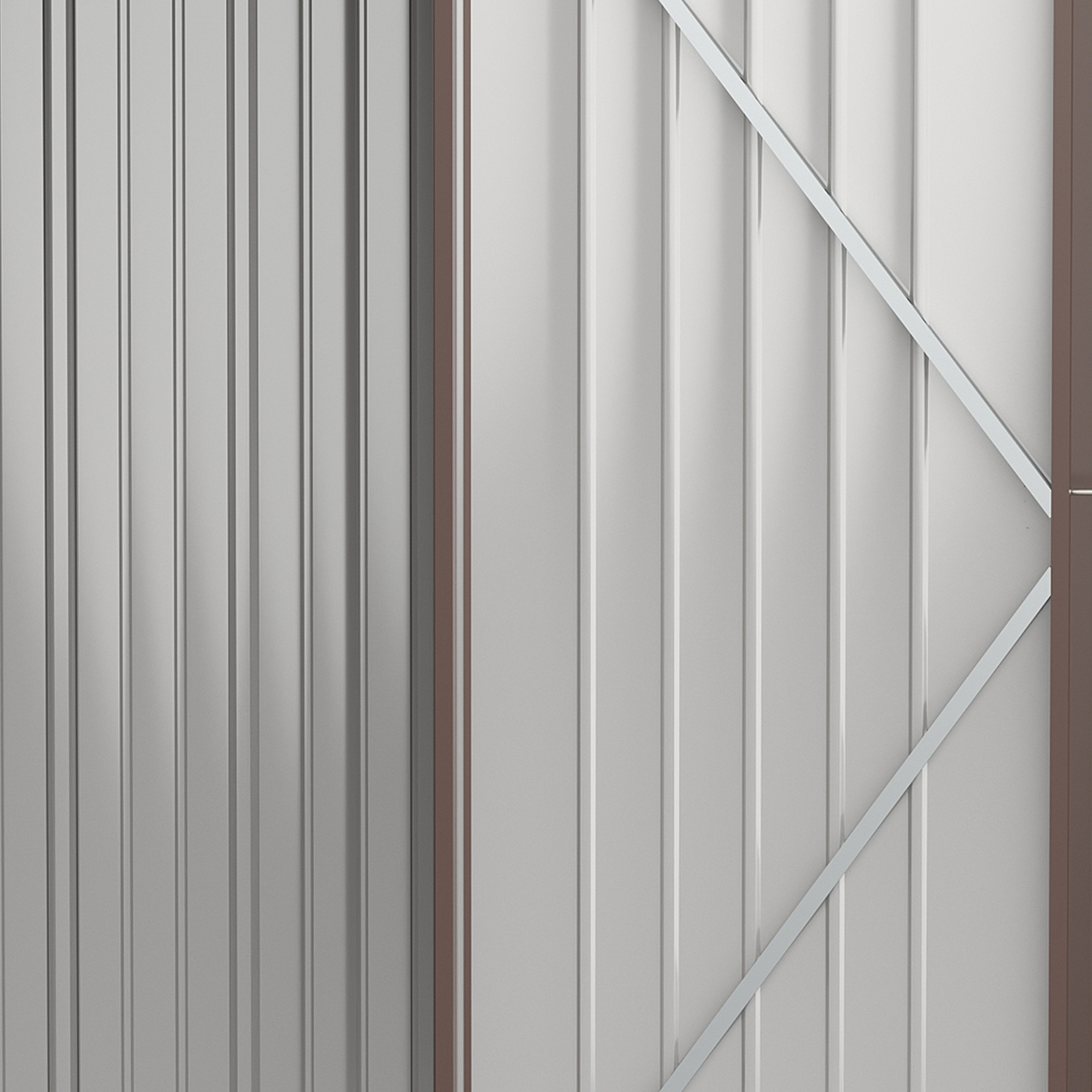 Gerätehaus 1,34 m² Geräteschrank mit Pultdach abschließbar Gartenhaus Geräteschuppen aus verzinkter Stahl 161,5 x 94,5 x 196 cm Braun