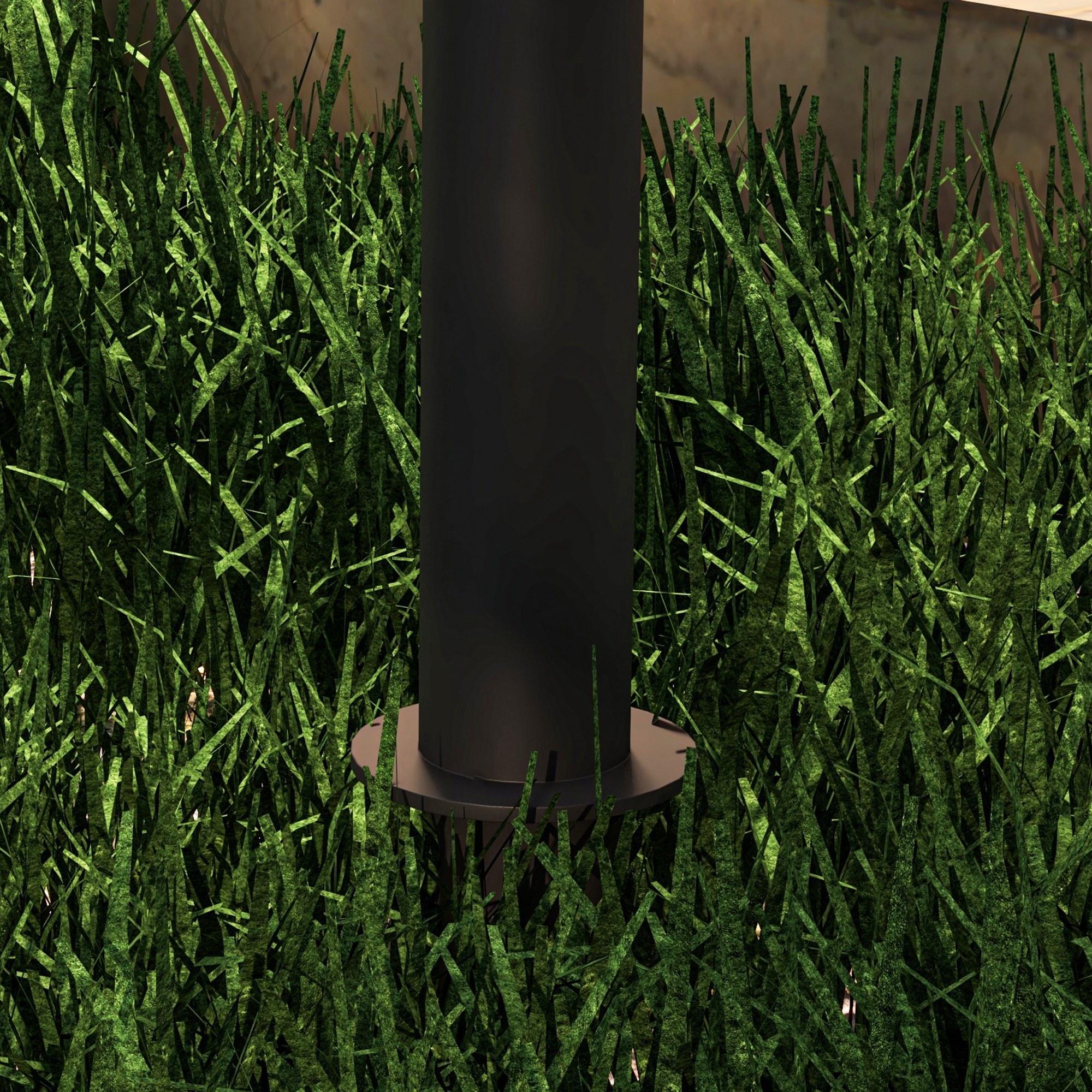 Solar Gartenleuchten, wasserdicht, Warmweiß LED, 10-12h Betriebszeit, Schwarz