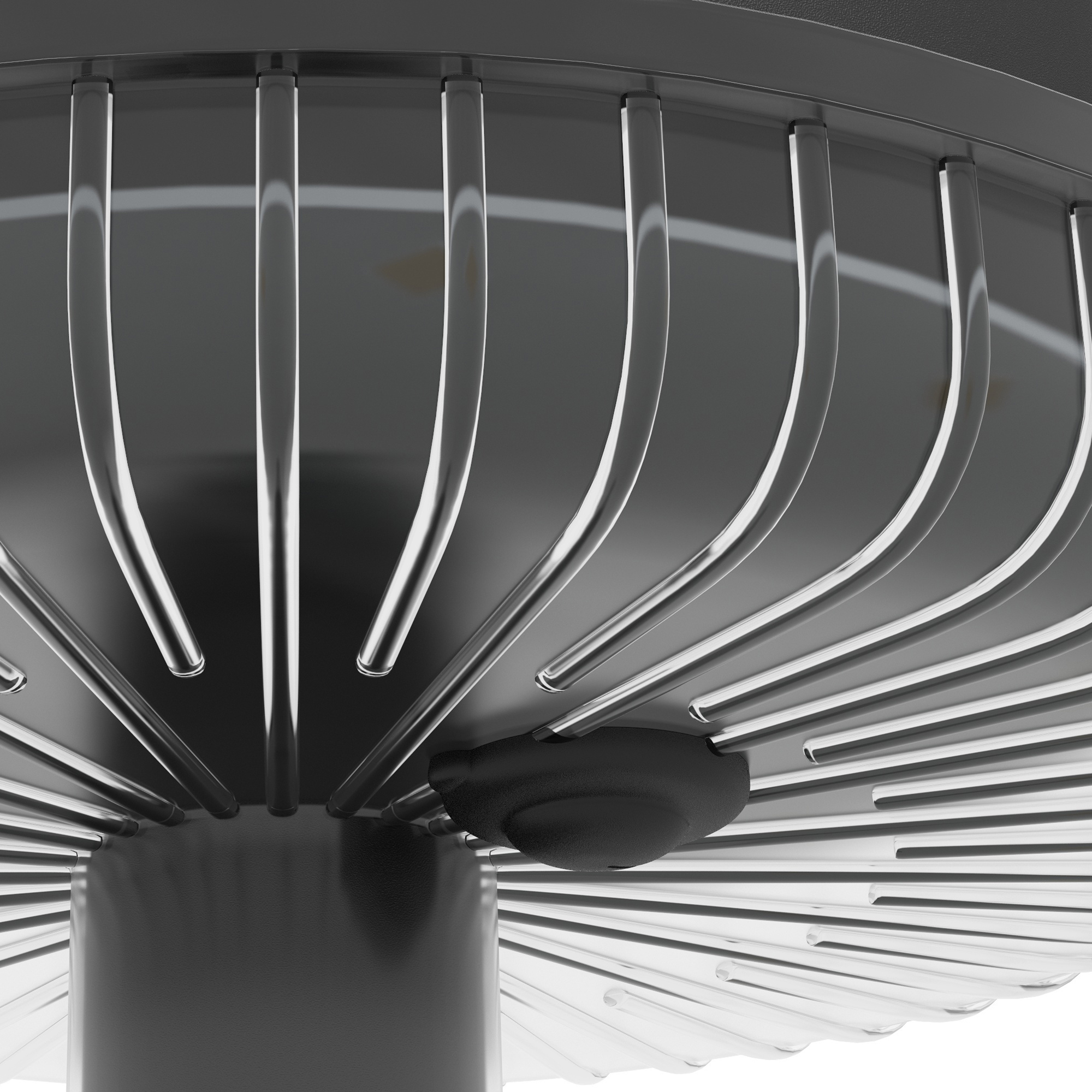 Solar Gartenleuchten, wasserdicht, Warmweiß LED, 10-12h Betriebszeit, Schwarz