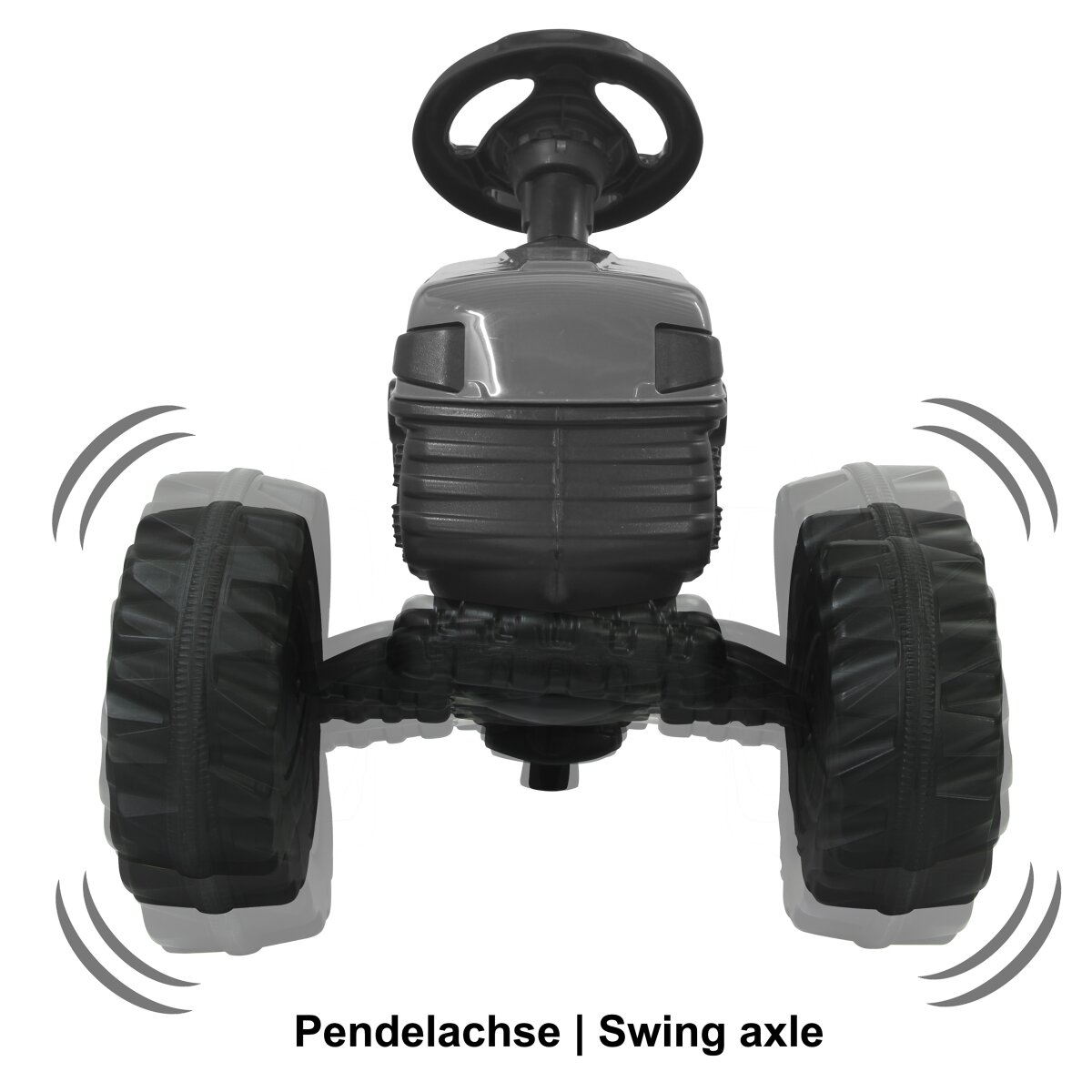 Kinderfahrzeug Traktor Big Wheel rot