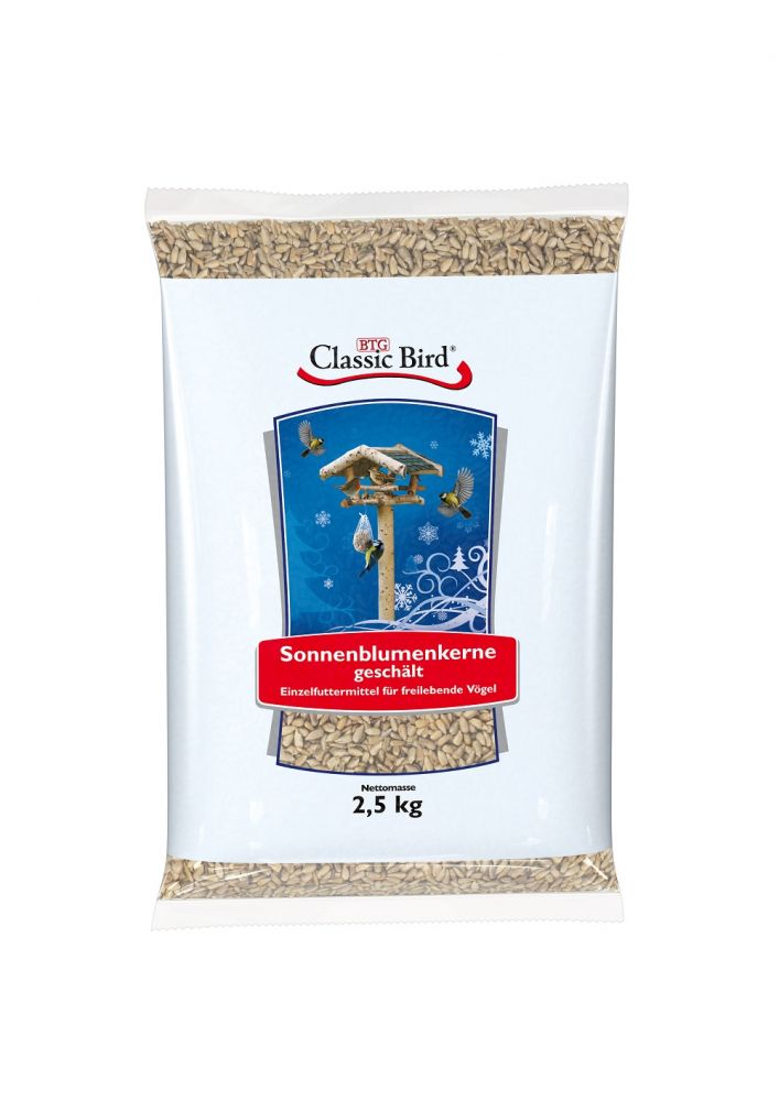 Classic Bird Sonnenblumenkerne geschält 2,5kg Classic Bird Sonnenblumenkerne geschält 2,5kg