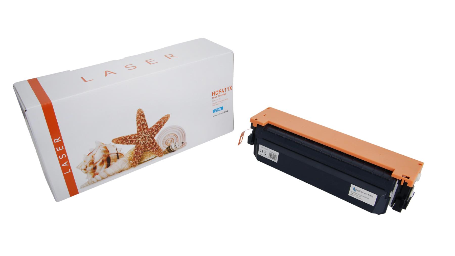 CF411X alternativ Toner cyan für HP / CF411X / 5.000 Seiten
