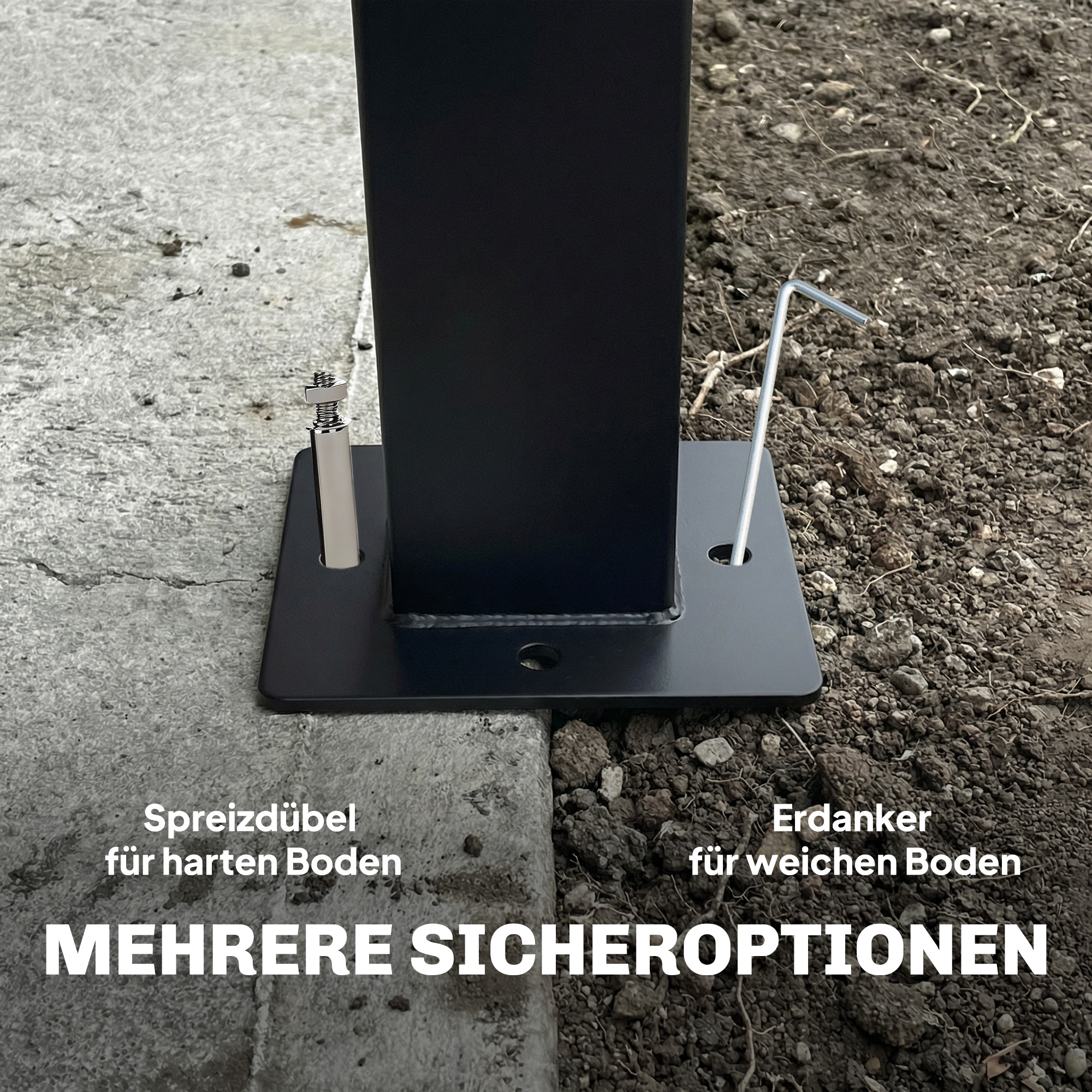 Pavillon, 3x3,6 m wasserabweisend Stabil Gartenpavillon mit Moskitonetz, Doppeldach, für Garten, Terrasse, Schwarz