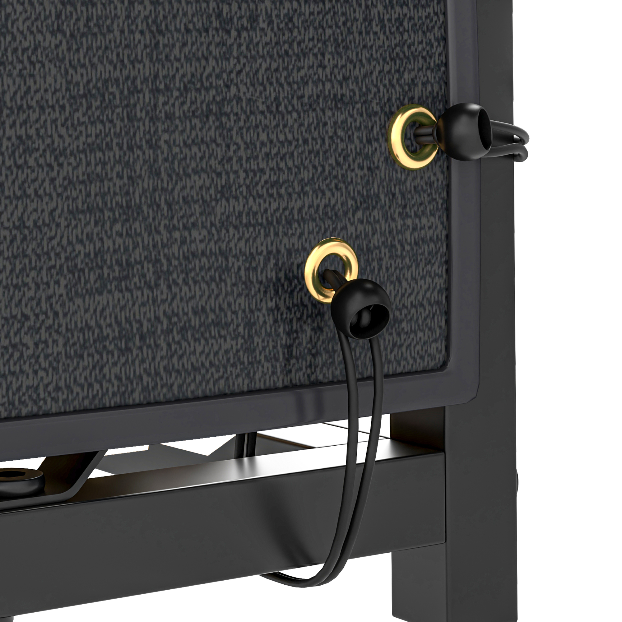 Abdeckung für Brennholzregal, 2er-Set, wetterfest & staubdicht, 174x173 & 174x161,5, Schwarz