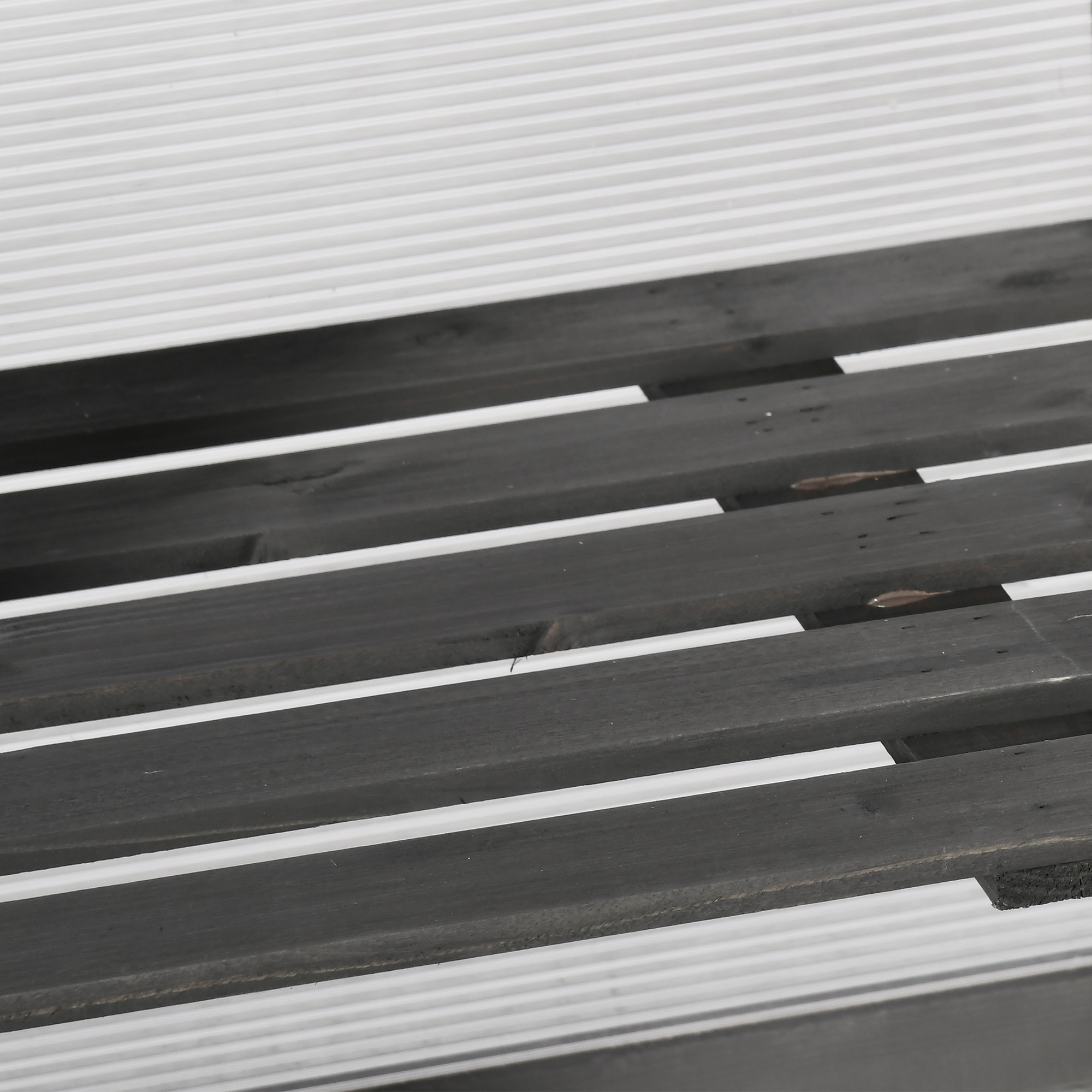 Gewächshaus, Treibhaus, transparent, geeignet für Außenbereiche, Holz+Polycarbonat, 58 x 44 x 78cm