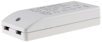 LED-Trafo "CT-12E-V2", 0,5-12W eckig, Ein 220-240V, Aus 12V= Konstantspannung
