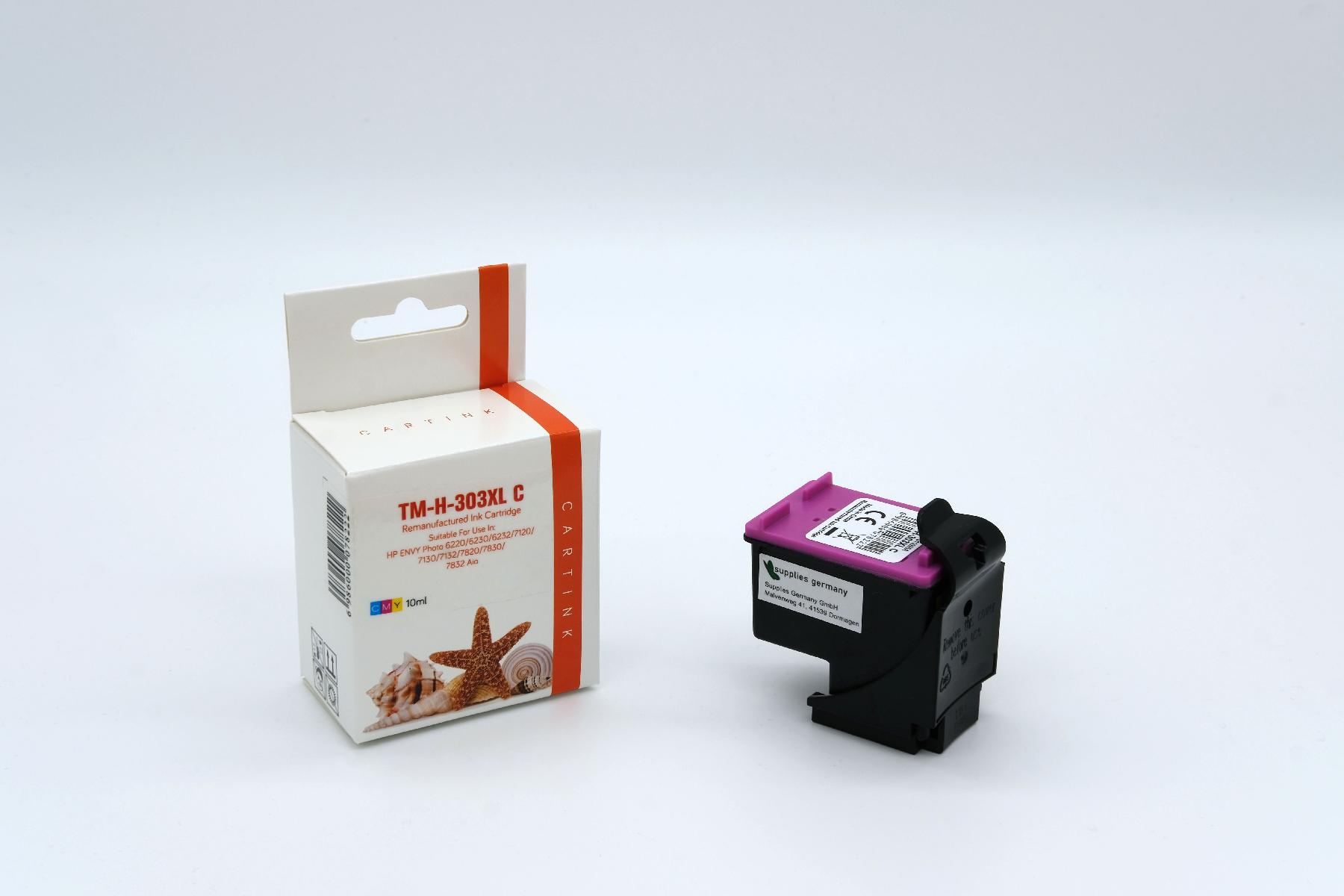 303XLC Refill Tinte Color für HP / T6N03AE / 18ml