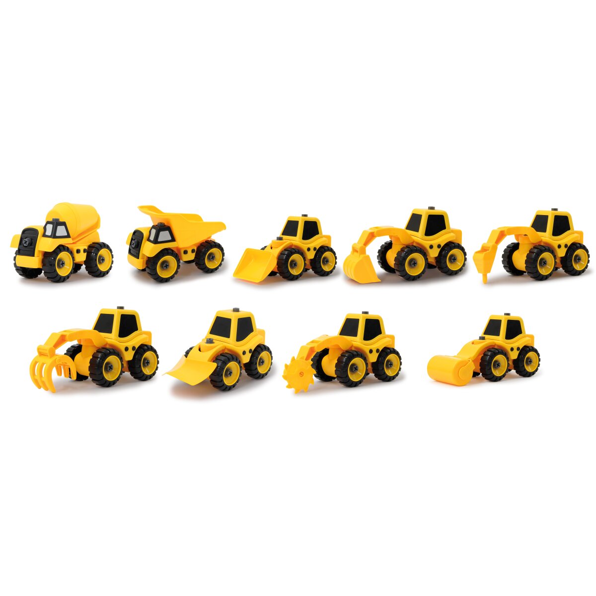 Baufahrzeugset 9in2