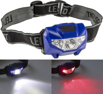 LED-Stirnlampe "HeadLight COB" 3W LED-Stirnlampe "HeadLight COB" 3W