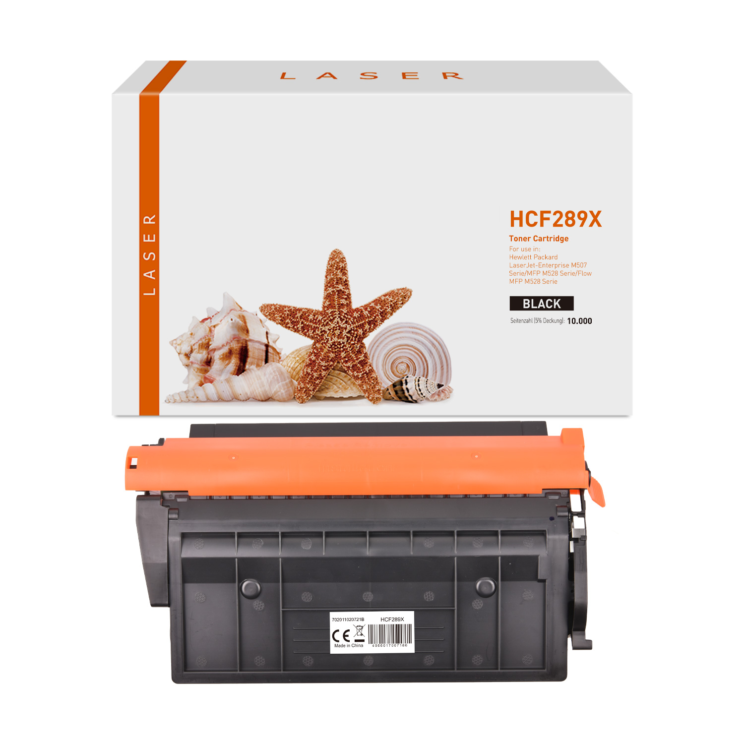 CF289X alternativ Toner black für HP / CF289X / 10.000 Seiten