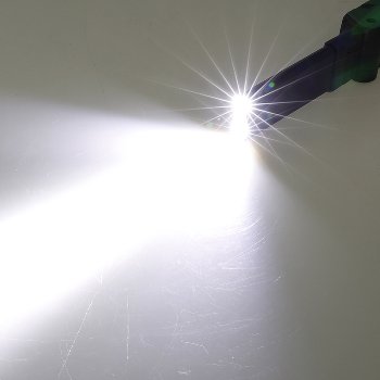 LED Akku-Arbeitsleuchte "FlapLED 500", LiIon Akku, Magnethalter, 5W, 400lm,IP44