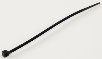 Kabelbinder 100mm x 2,5mm, schwarz, 100er Pack, hohe Zugkraft, UV fest