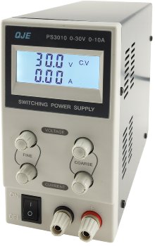 Regelbares Labornetzgerät "CTL-3010" / beleuchtete LCD Anzeige, 0-30V, 0-10A