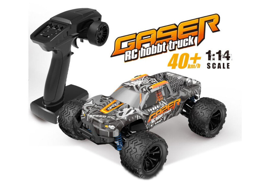 RC Monster Truck 1:14, 40 km/h, Allradantrieb - LiIon - "Gaser 900" RC Monster Truck 1:14, 40 km/h, Allradantrieb - LiIon - "Gaser 900"