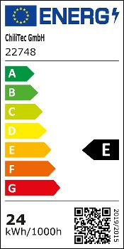 Wand- & Deckenleuchte "HP-25" IP65, 60cm, 24W, 4000k, neutralweiß, 2650 Lumen