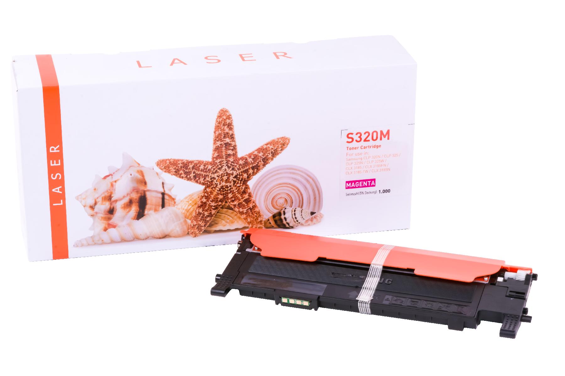 CLP320M alternativ Toner magenta Samsung / CLTM4072S/ELS / 1.000 Seiten CLP320M alternativ Toner magenta Samsung / CLTM4072S/ELS / 1.000 Seiten