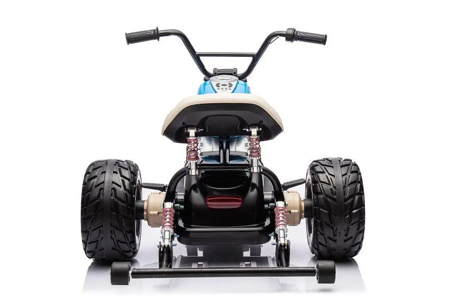 Kindermotorrad 1600 - 2x800W Brushless Motoren - schwarz