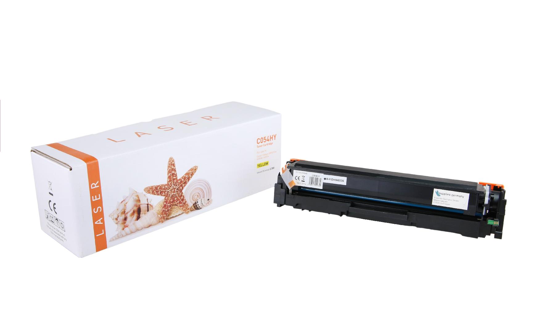 054HY alternativ Toner yellow Canon / 3025C002 / 2.300 Seiten 054HY alternativ Toner yellow Canon / 3025C002 / 2.300 Seiten