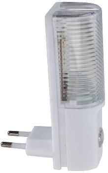 LED Nachtlicht mit Tag/Nacht-Sensor, 230V, warmweiße LEDs, nur 1W